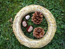 Strohkranz rohling natur gebraucht kaufen  Schrobenhausen