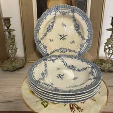 Assiettes creuses faïence d'occasion  Gurgy