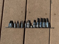 Snap-On 12 peças unidade combinada TORX conjunto de soquete de bit de torque TTX-FTX comprar usado  Enviando para Brazil
