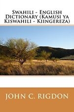 Swahili english dictionary for sale  USA