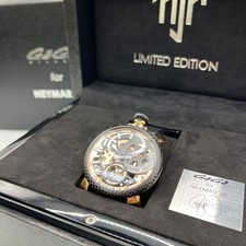 Raro relógio limitado Gaga Milano Manuare 5511.NJ.02 Neymar 300 peças comprar usado  Enviando para Brazil
