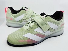 Adidas Adipower levantamento de peso 3 GY8925 verde branco masculino tamanho 9,5 feminino 10,5 comprar usado  Enviando para Brazil