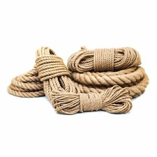 CORDA DI IUTA 14mm-16mm Fibra Naturale Fatta di Canapa Juta, naturale impregnata na sprzedaż  Wysyłka do Poland