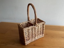 Vintage bottle wicker for sale  HOLYWELL