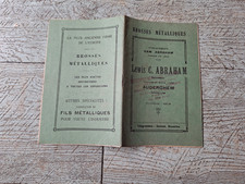 Catalogue lewis abraham d'occasion  Tours-