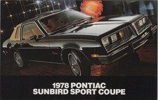 1978 pontiac sunbird d'occasion  Expédié en Belgium