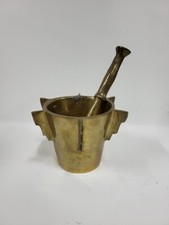 Bronze mortar with d'occasion  Expédié en Belgium