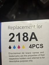 Toner 218A W2180A sem chip compatível com HP LaserJet Pro 3201dw MFP 3301cdw - Pacote com 4 comprar usado Toner 218A W2180A sem chip compatível com HP LaserJet Pro 3201dw MFP 3301cdw - Pacote com 4 comprar usado  Enviando para Brazil