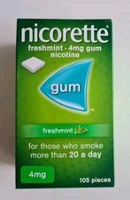Nicorette chewing gum for sale  ILFORD