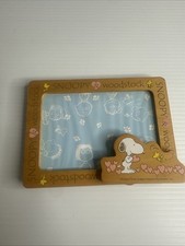 Moldura de madeira Snoopy Woodstock vintage retrô coração de madeira pequeno Japão amendoim, usado comprar usado  Enviando para Brazil