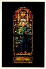 Cartão postal ST. PHILIP Tiffany Studio VIDRO MANCHADO Blandford Church 4x6 comprar usado Cartão postal ST. PHILIP Tiffany Studio VIDRO MANCHADO Blandford Church 4x6 comprar usado  Enviando para Brazil