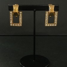 Orecchini givenchy logo usato  Spedire a Italy