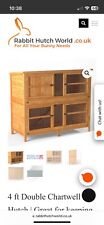 Rabbit hutch run for sale  WAREHAM
