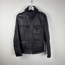 Superdry brown leather for sale  QUEENBOROUGH