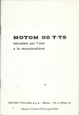Motom istruzioni uso usato  Italia