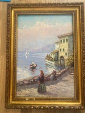 Dipinto olio tavola usato  Milano