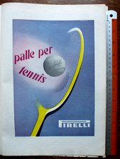 Pubblicità pirelli 1951 usato  Russi