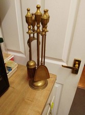 Vintage brass fire for sale  ABERYSTWYTH