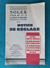 Carburateur solex types d'occasion  Saintes