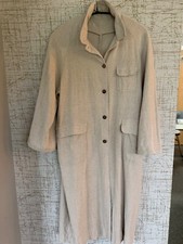Irish linen duster for sale  LOOE
