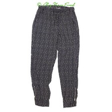 Calça Gibson Macia Tamanho M Tornozelo Zíper Cordão Preto Branco Conforto NOVA B21 comprar usado  Enviando para Brazil