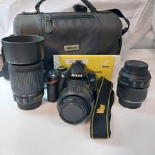 Usado, Câmera Digital SLR Nikon D3200 24.2MP com 2 Lentes BAIXA CONTAGEM DE OBTURADOR comprar usado  Enviando para Brazil
