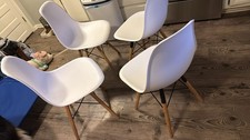 Modern white dining for sale  Indianapolis