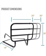 Bedside extend rail for sale  Calvin