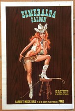 Affiche cabaret music d'occasion  Fouras