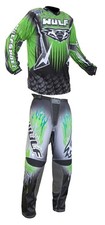 Adult motocross green for sale  WORKINGTON