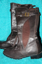 Stiefel weitschaftstiefel brau gebraucht kaufen  Bad Liebenzell