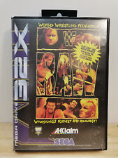 Sega Mega Drive 32X Spiel - WWF RAW - World Wrestling Federation (mit OVP) comprar usado  Enviando para Brazil