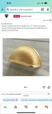 Brushed brass dresser for sale  Fort Lauderdale