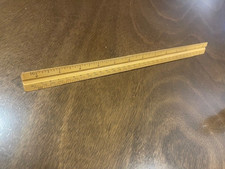Usado, Vintage 1960 Triângulo de Buxo Engenheiro Régua 13" Feito na Alemanha Ocidental Madeira comprar usado  Enviando para Brazil