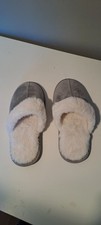 Pantoufles femme grises d'occasion  Craponne