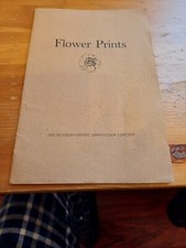 3no flower prints for sale  DERBY