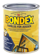 Bondex farblos aussen gebraucht kaufen  Duisburg