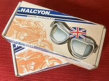 Halcyon motorcycle goggles for sale  HARPENDEN