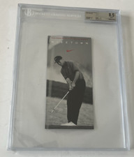1996 Niketown Promo Golf Tiger Woods BGS QUASE PERFEITO- MT+ 8,5 comprar usado  Enviando para Brazil