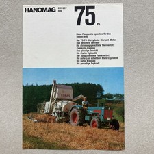 Riginal prospekt hanomag gebraucht kaufen  Bernried