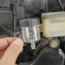 Depósito de líquido de frenos delantero para motocicleta tanque de embrague push up taza de líquido de aceite dividido  segunda mano  Embacar hacia Mexico