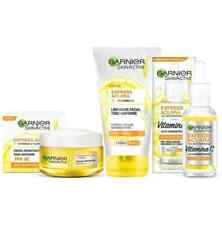 GARNIER SKIN ACTIVE/EXPRESS ACLARA/VITAMINA C/LIMPIADOR+SORO+CREME/ANTI MANCHAS comprar usado  Enviando para Brazil