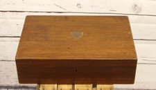 Antique oak campaign for sale  WREXHAM