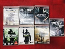 Call Of Duty 1 2 3 4 Black Ops Advanced Modern Warfare Ghost conjunto de 7 peças comprar usado  Enviando para Brazil