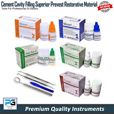 Kit de enchimento de cavidade permanente reparo dentes fortes superiores cimento dental comprar usado  Enviando para Brazil