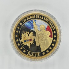 Médaille colorisée piliers d'occasion  Scorbé-Clairvaux