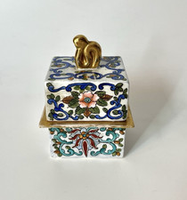 Portasigarette ceramica richar usato  Chiavari