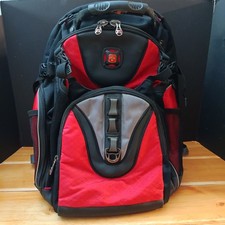 Mochila Swiss Gear by Wenger Maxxum vermelha zíper duplo com bolso para laptop 15,4”, usado comprar usado  Enviando para Brazil