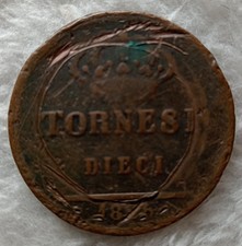 Dieci tornesi regno usato  Porto Mantovano