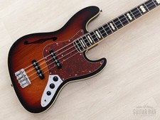 Usado, 2012 Fender Jazz Bass JB/HO Corpo de Mogno Semi-Oca Sunburst, Blocos e... comprar usado  Enviando para Brazil